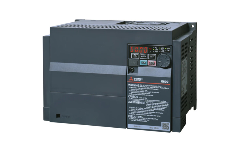 Inverter di frequenza compatto ad alte prestazioni serie FR-E800 di Mitsubishi Electric