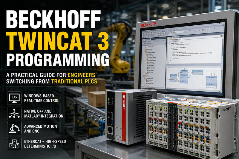 Programmazione di Beckhoff TwinCAT 3: una guida pratica per gli ingegneri che passano dai PLC tradizionali