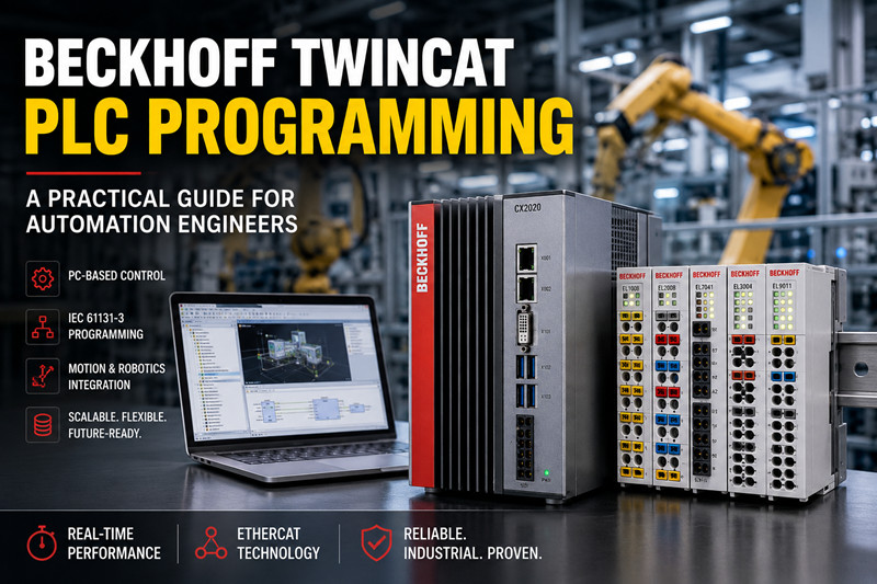 Programmazione del PLC Beckhoff TwinCAT: una guida pratica per gli ingegneri dell'automazione.