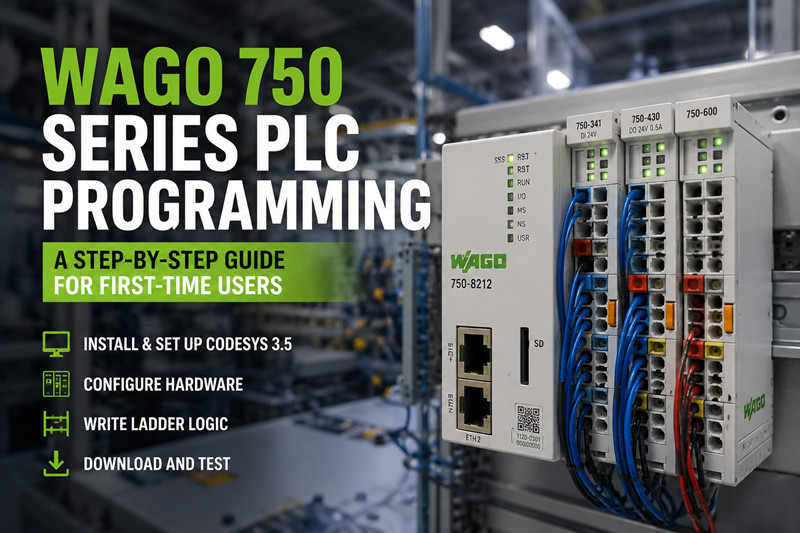 Programmazione dei PLC WAGO serie 750: una guida passo passo per i nuovi utenti.