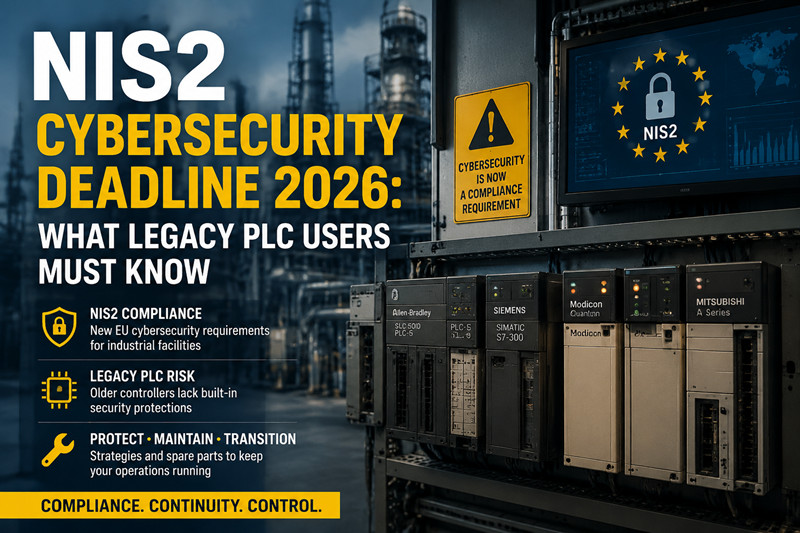 Scadenza NIS2 sulla sicurezza informatica 2026: cosa devono sapere gli utenti di PLC legacy