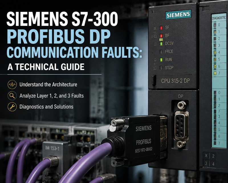 Guasti di comunicazione PROFIBUS DP del Siemens S7-300: una guida tecnica