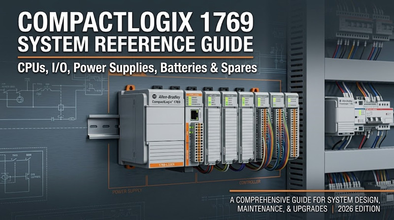 Manuale di riferimento del sistema CompactLogix 1769: CPU, I/O, alimentatori, batterie e pezzi di ricambio