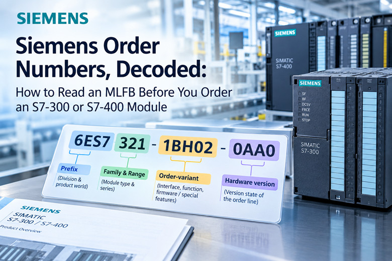 Codici d'ordine Siemens, decodificati: come leggere un MLFB prima di ordinare un modulo S7-300 o S7-400